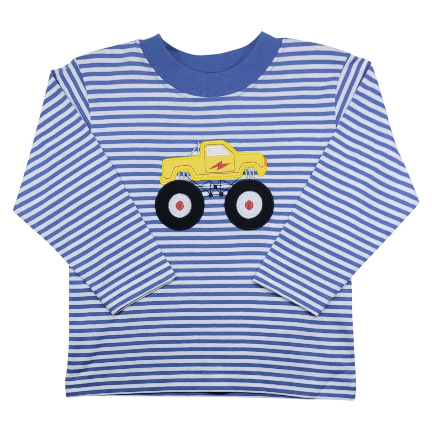 Luigi Striped Monster Truck T-Shirt