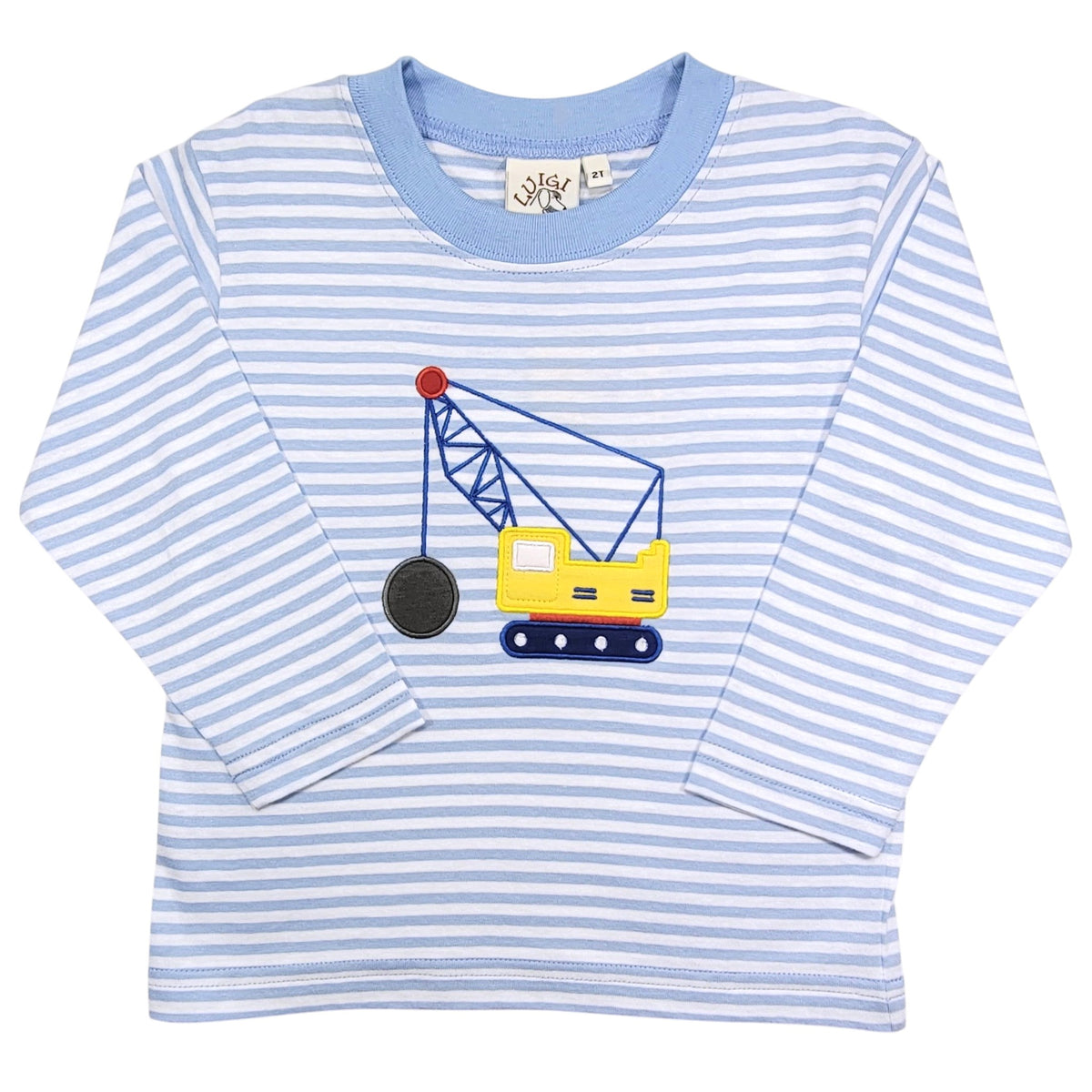 Luigi Stripe Crane T-Shirt