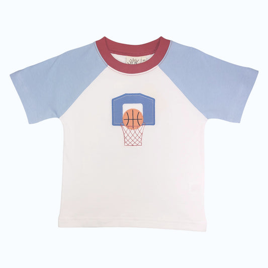 Luigi Backboard With Basketball T-Shirt