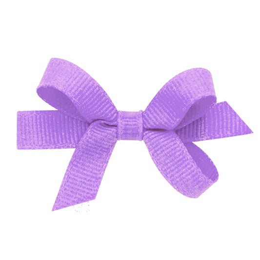 Wee Ones Baby Classic Grosgrain Hair Bow (Plain Wrap) -Pinch Clip