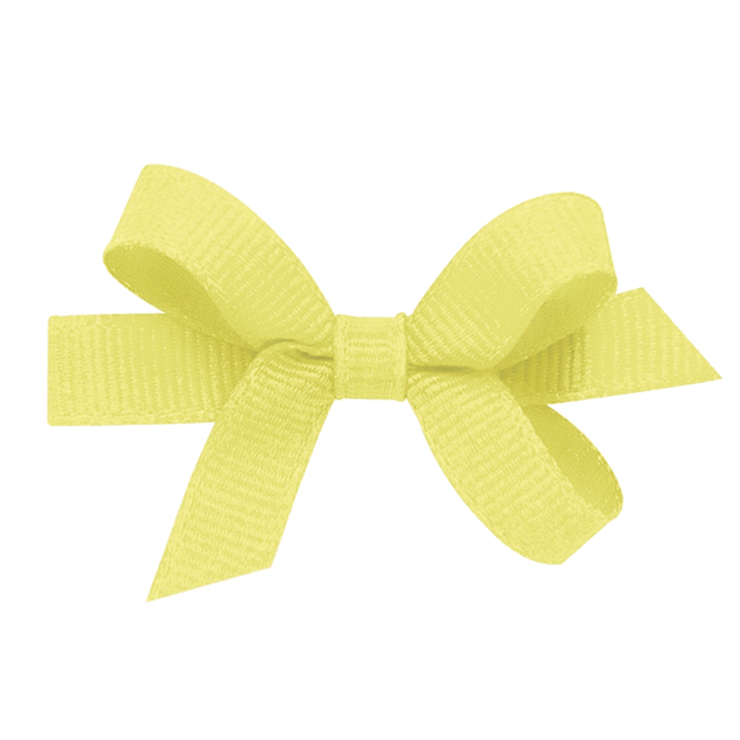 Wee Ones Baby Classic Grosgrain Hair Bow (Plain Wrap) -Pinch Clip