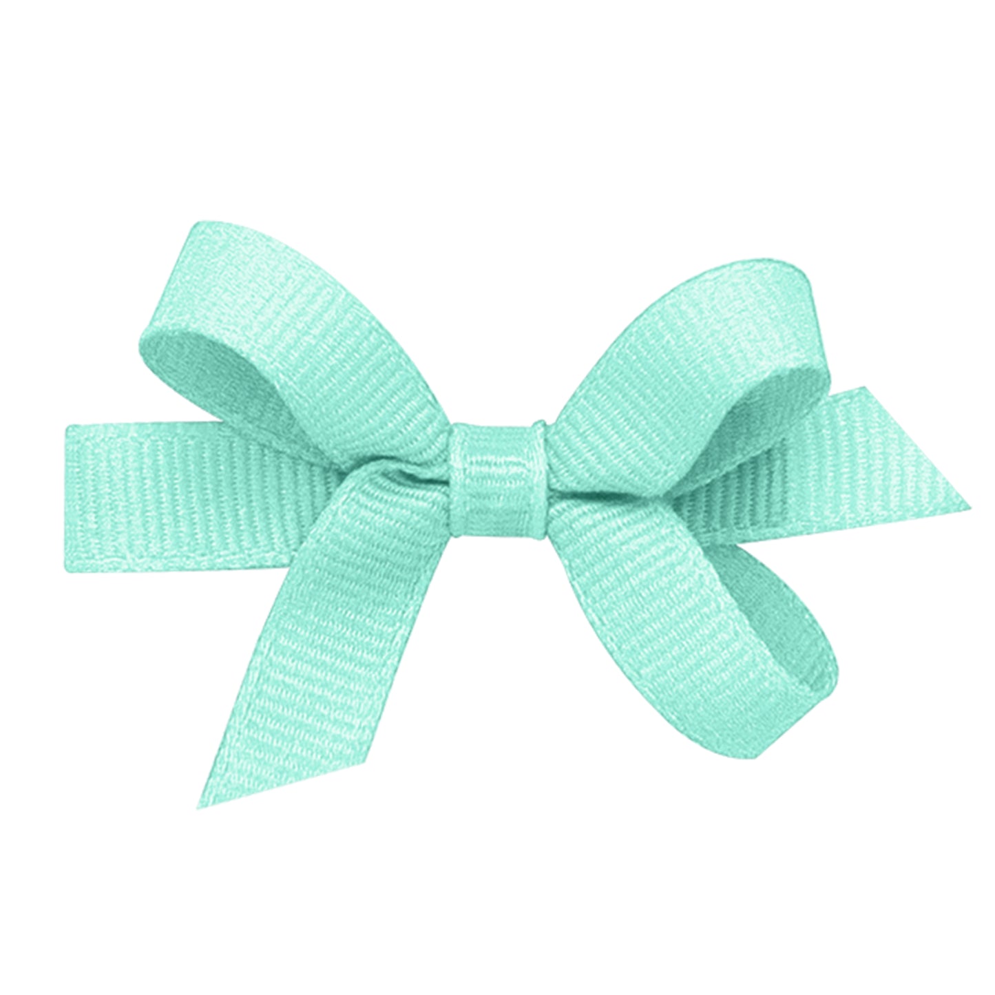 Wee Ones Baby Classic Grosgrain Hair Bow (Plain Wrap) -Pinch Clip