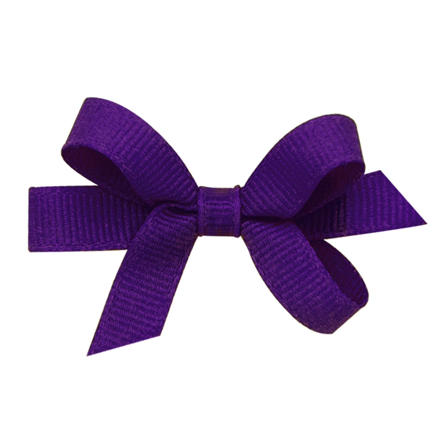 Wee Ones Baby Classic Grosgrain Hair Bow (Plain Wrap) -Pinch Clip