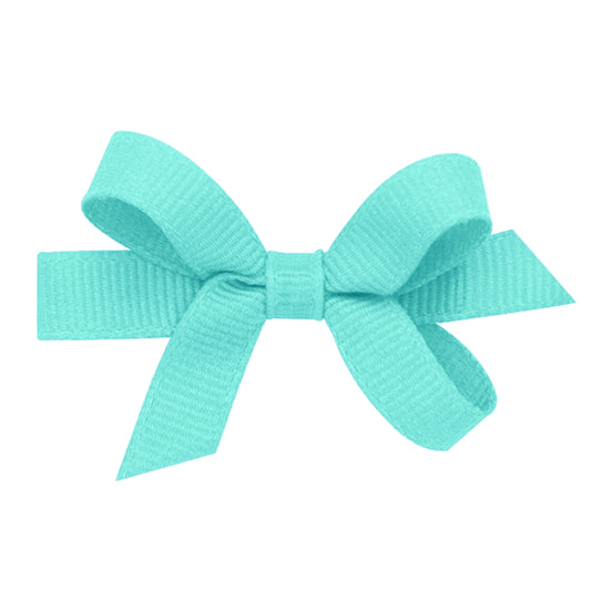 Wee Ones Baby Classic Grosgrain Hair Bow (Plain Wrap) -Pinch Clip