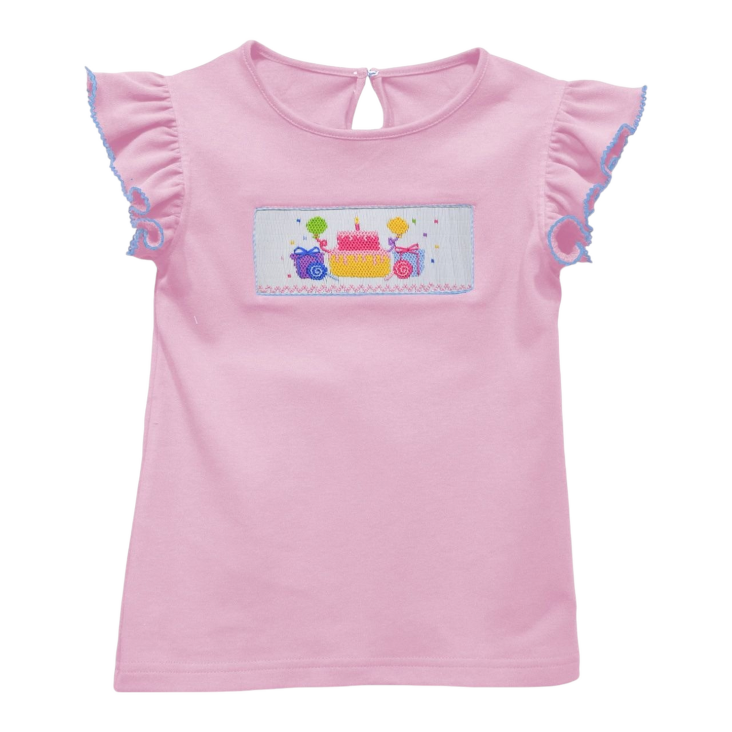 Vive La Fete Smocked Birthday Short Set