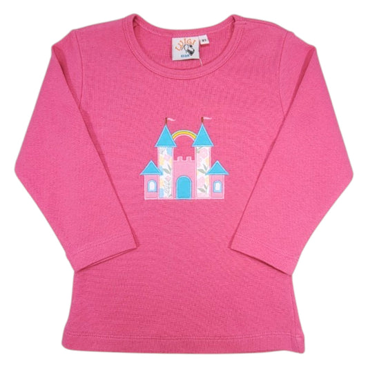 Luigi Castle With Rainbow Shirt