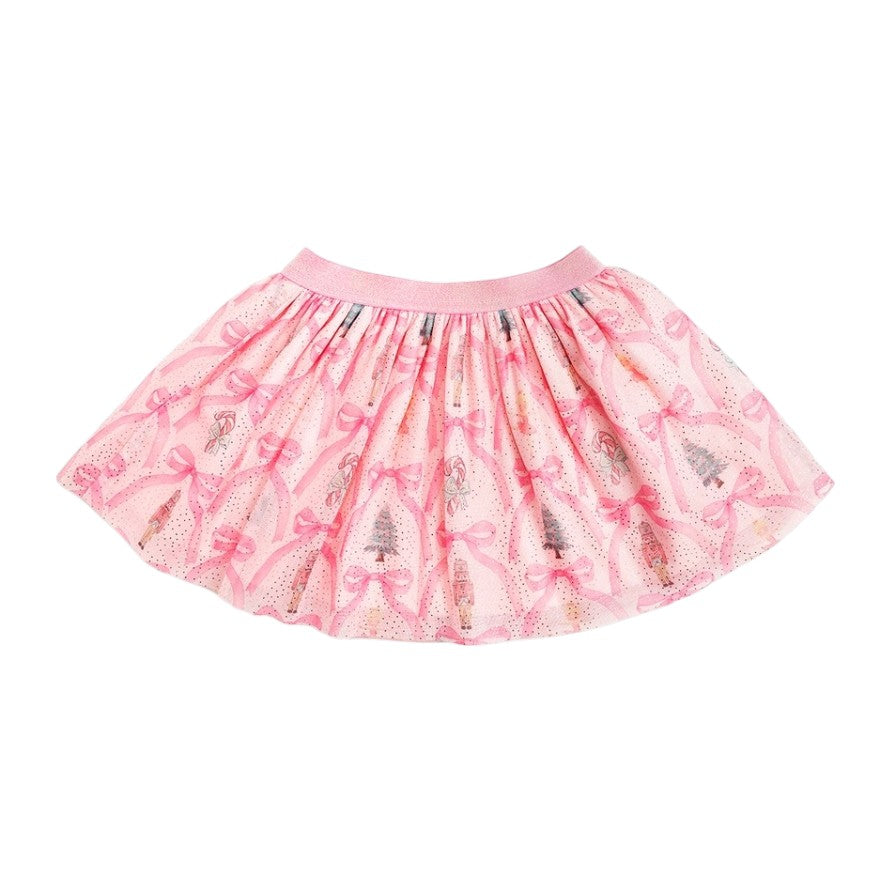Sweet Wink Nutcracker Trellis Christmas Tutu Skirt