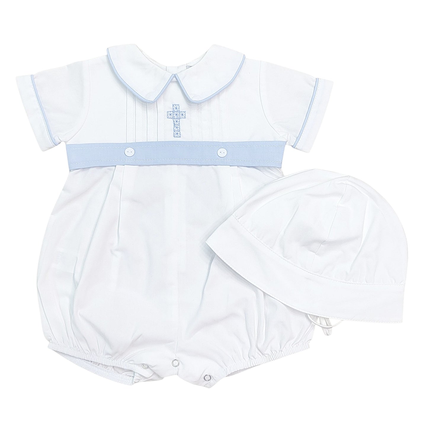 Sweet Dreams Embroidered Cross Bubble Set