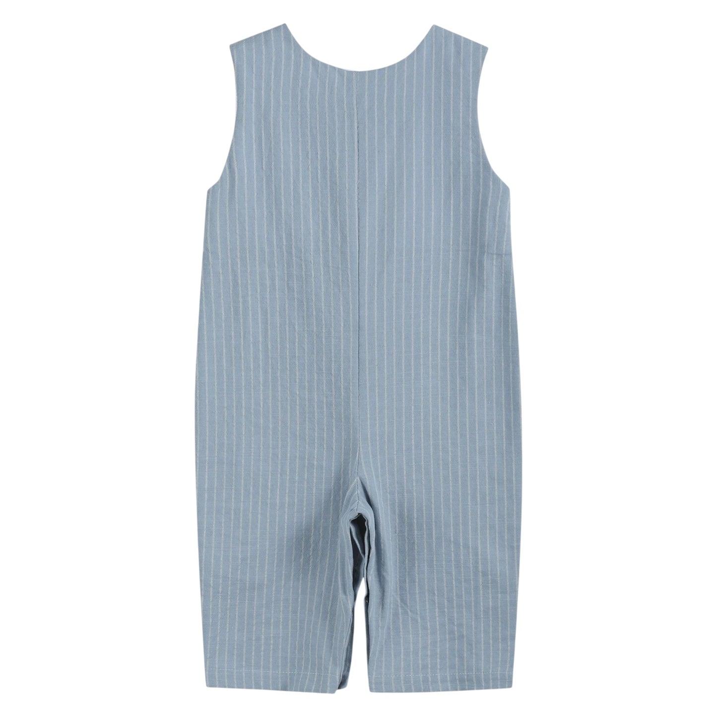 Lil Cactus Smocked Turkey Pinstripe Longall