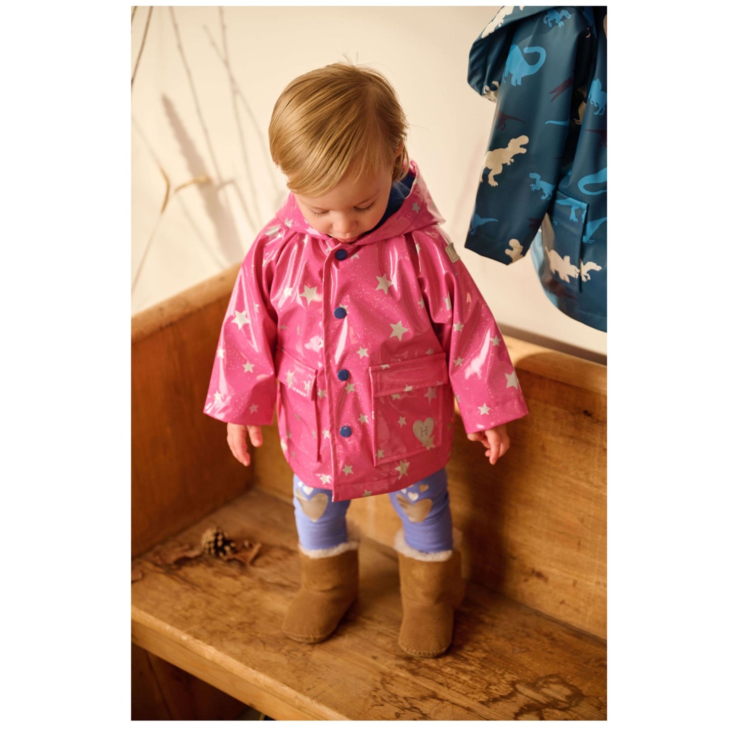 Hatley Glitter Star Raincoat