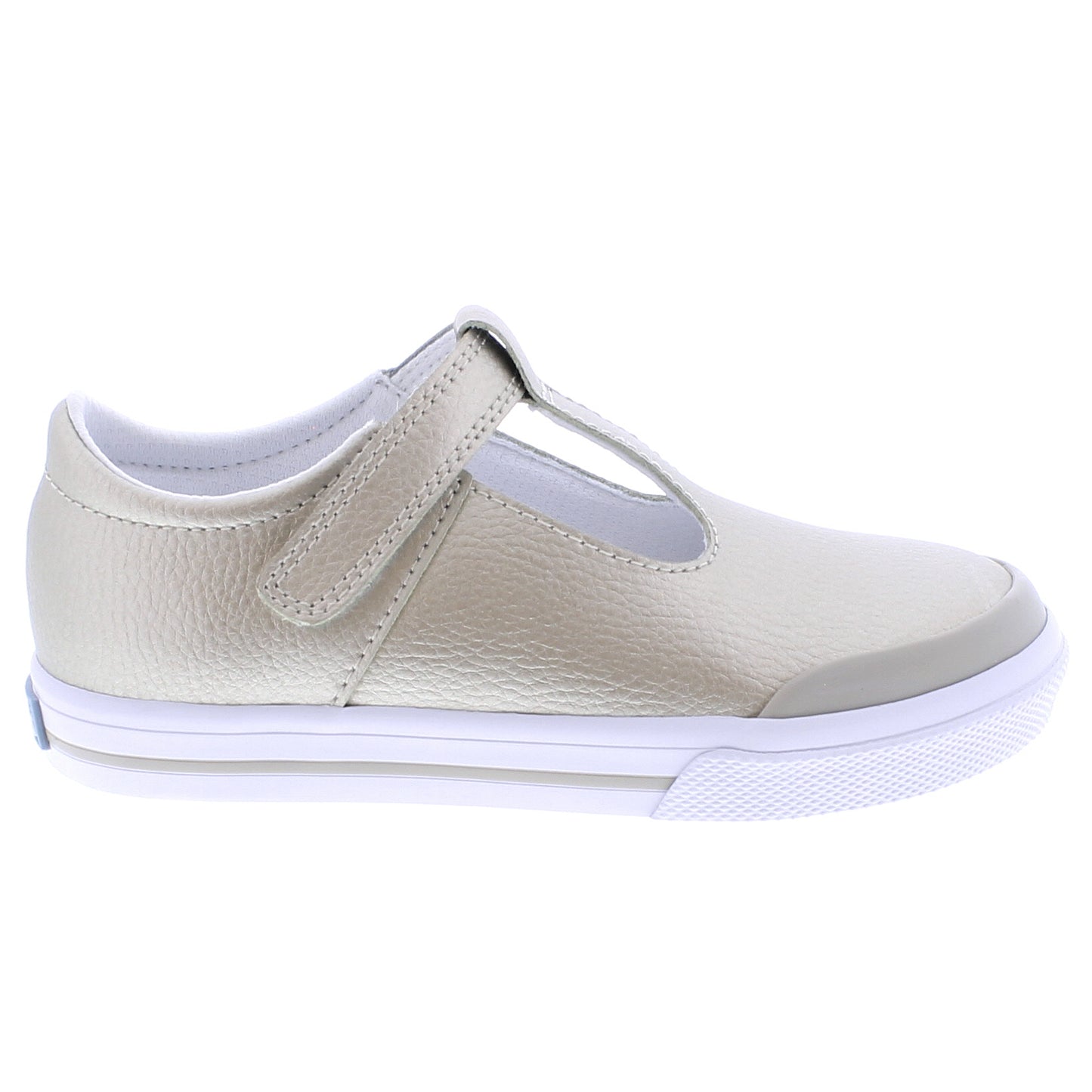 Footmates Drew T-Strap Leather Sneaker