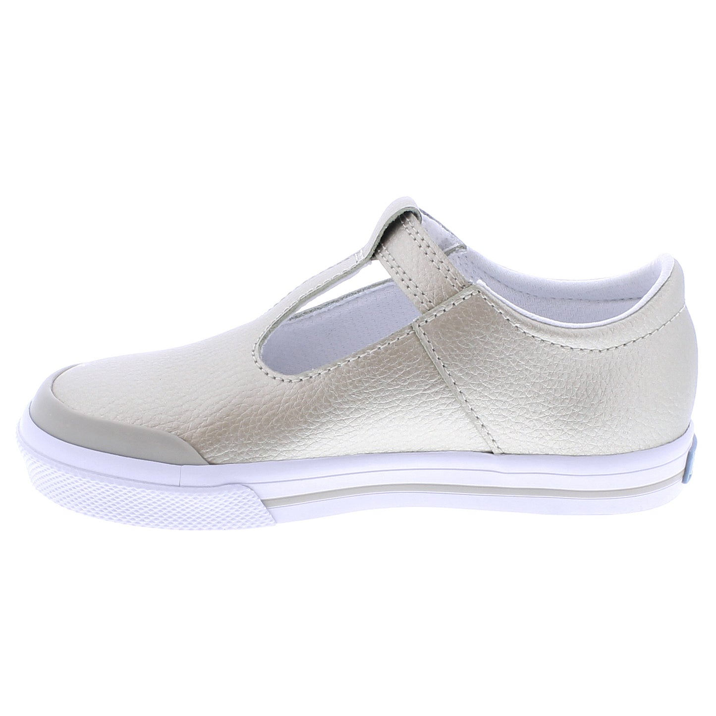Footmates Drew T-Strap Leather Sneaker