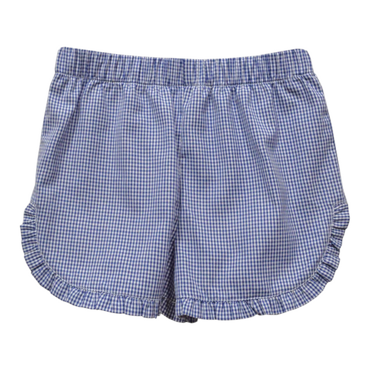 Vive La Fete Gingham Ruffle Short