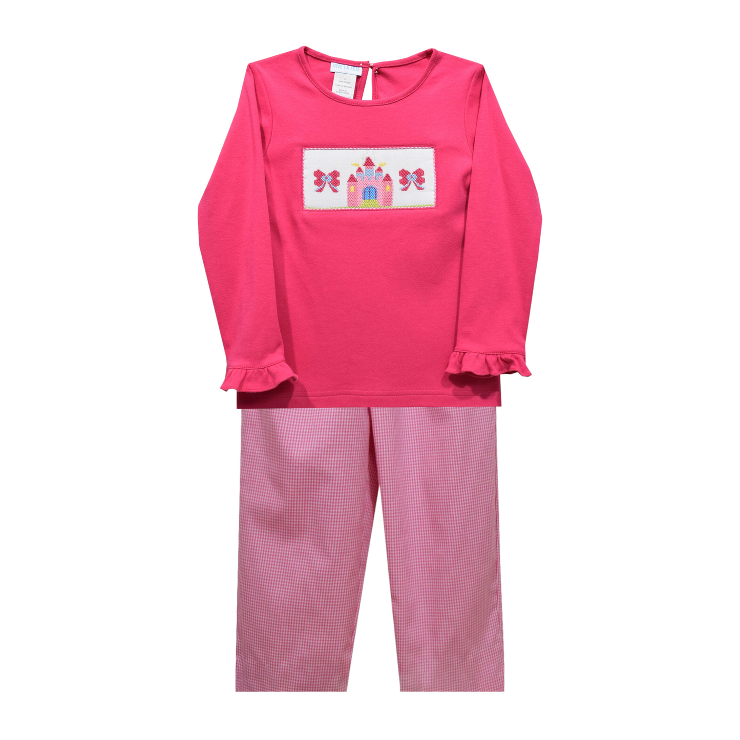 Vive La Fete Castle Smocked Pant Set