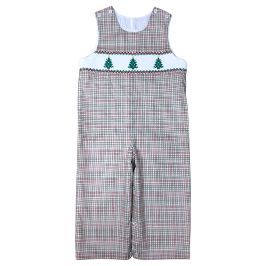Whimsy Bay Smocked Christmas Tree Trio Jon Jon