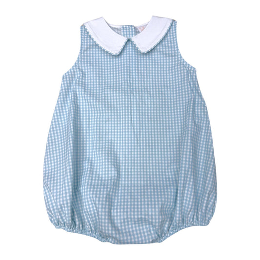 Whimsy Bay Hugo Plaid Collard Bubble