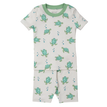 Load image into Gallery viewer, Kissy Kissy Playful Turtles Infant Short Lounge Set