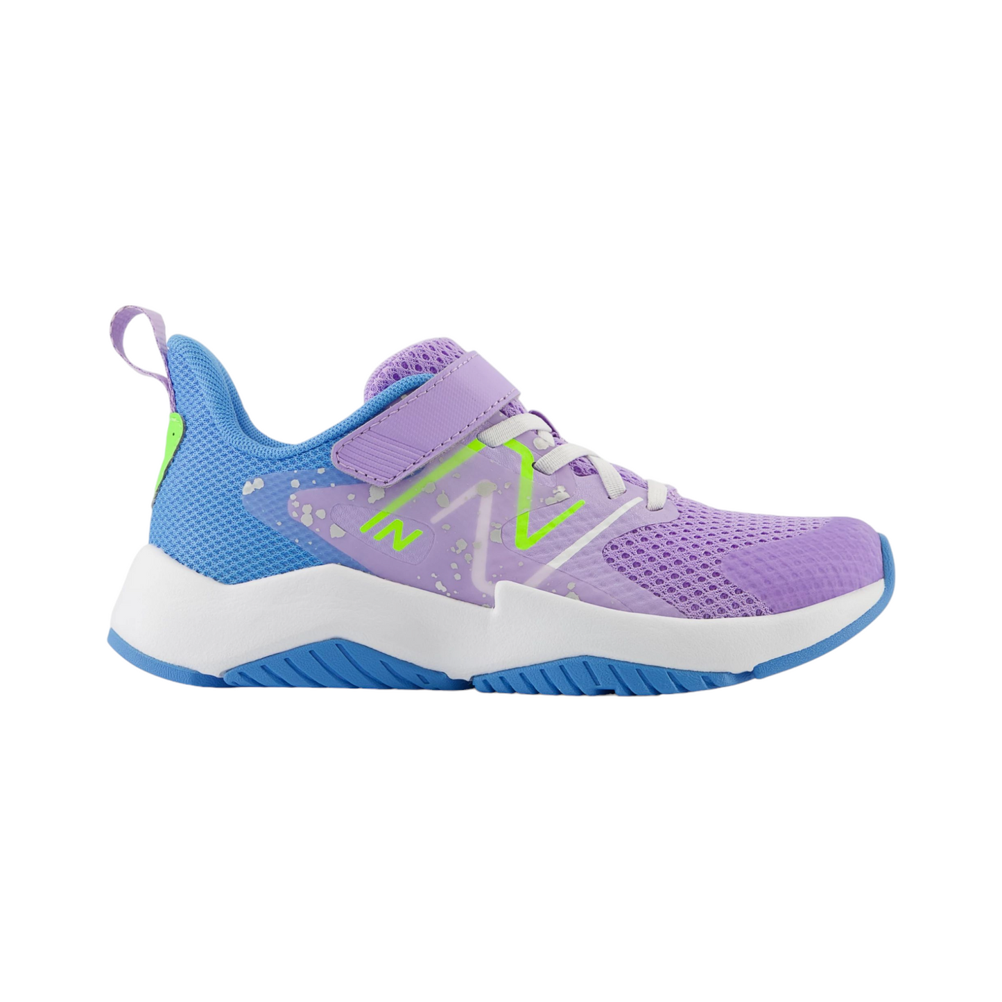 New Balance Rave Run v2 Bungee Lace with Top Strap Sneaker- Little Kids'