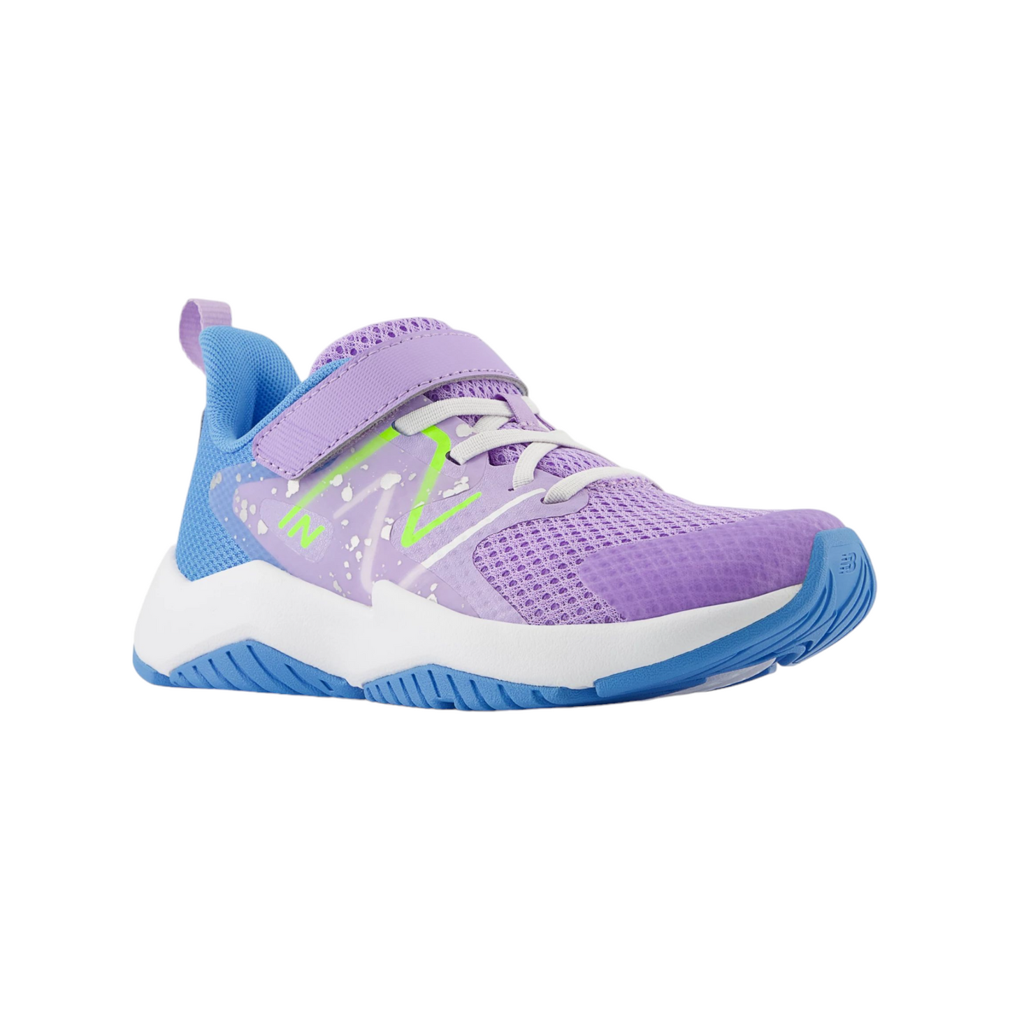 New Balance Rave Run v2 Bungee Lace with Top Strap Sneaker- Little Kids'