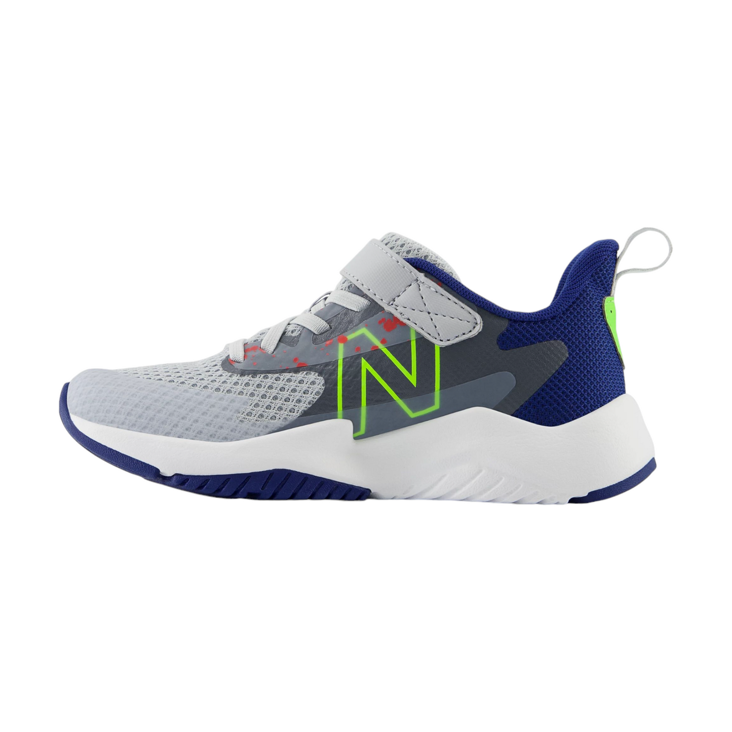 New Balance Rave Run v2 Bungee Lace with Top Strap Sneaker- Little Kids'