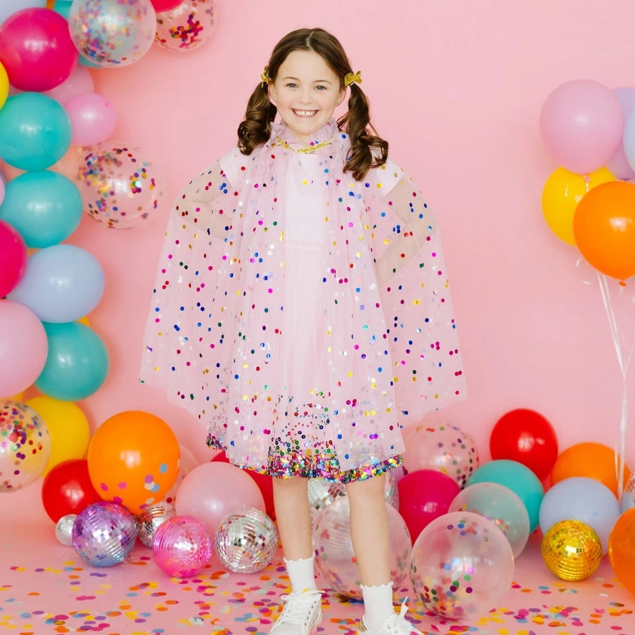 Sweet Wink Confetti Cape