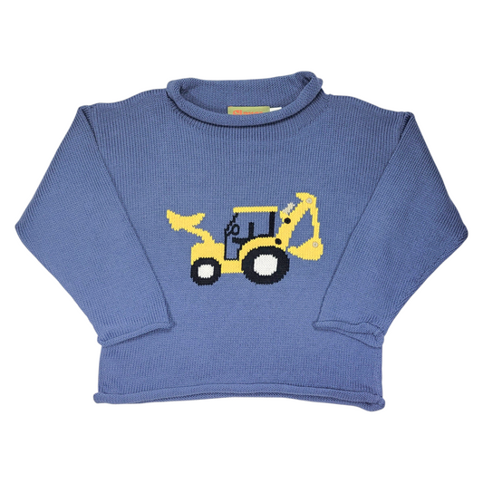 Luigi Backhoe Roll Neck Sweater