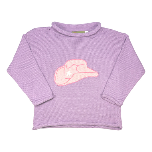 Luigi Cowgirl Hat Roll Neck Sweater