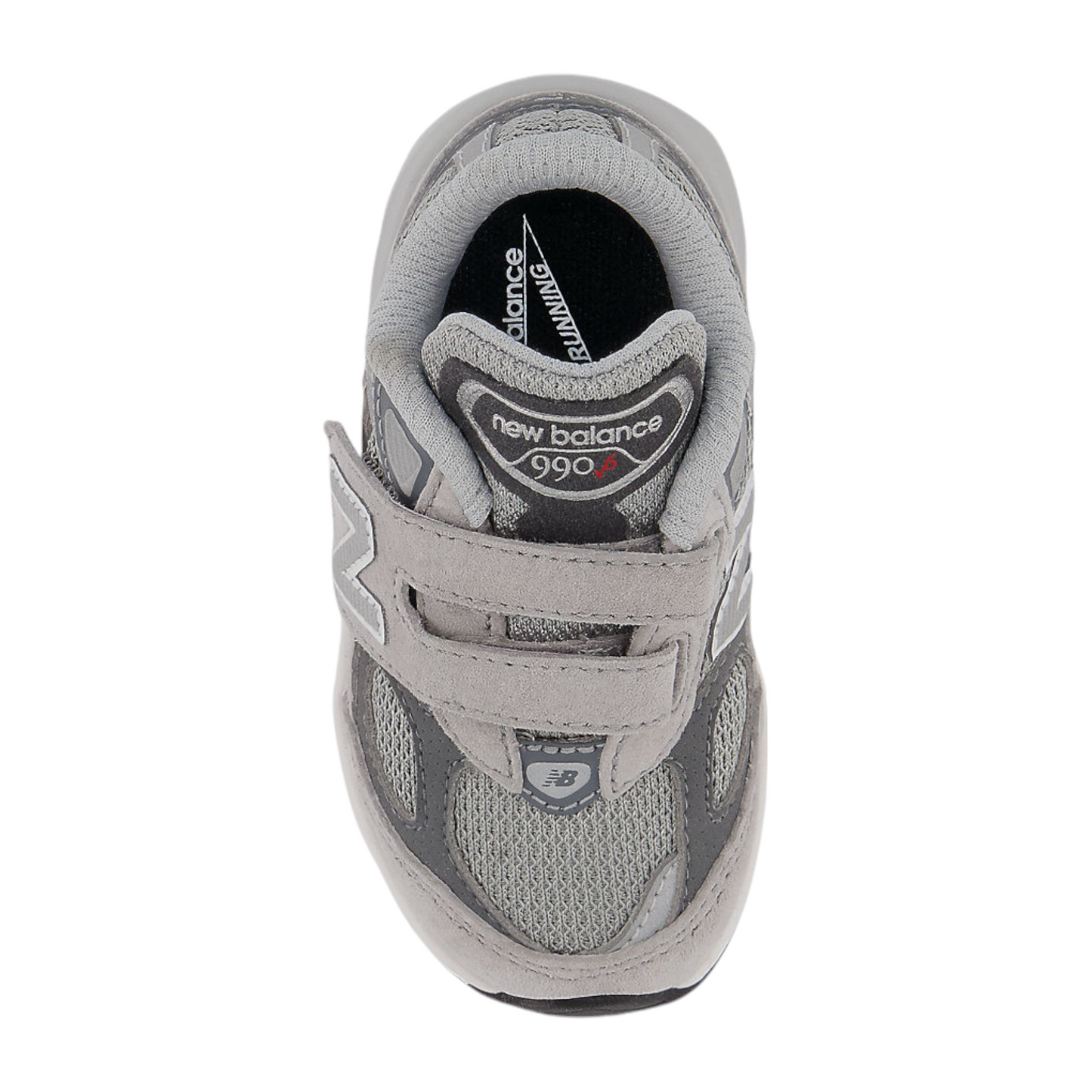 New Balance 990v6 Hook and Loop Sneaker- Toddler