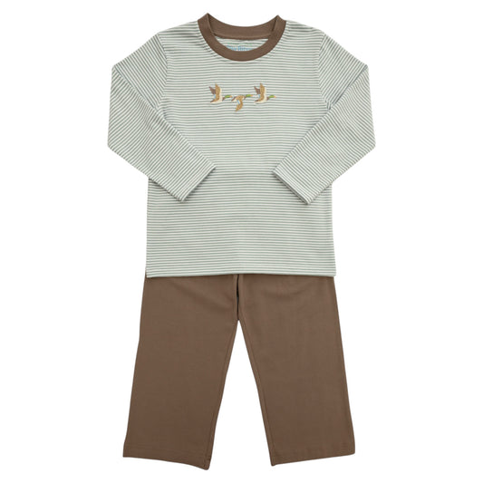 Itsy Bitsy Mallard Trio Pant Set