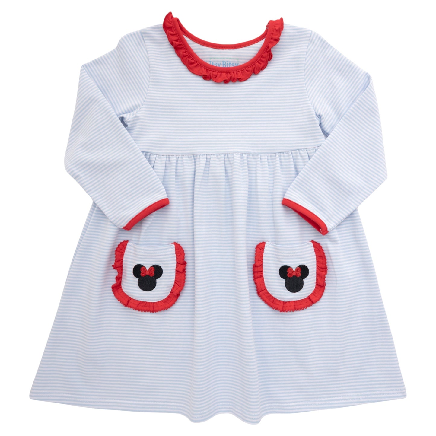 Itsy Bitsy Mouse Ruffle Pocket Dress