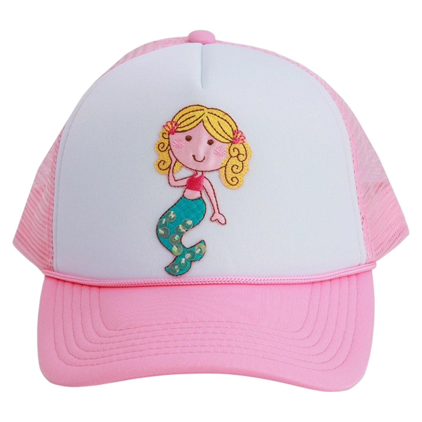 Sparkle Sisters Mermaid Trucker Hat