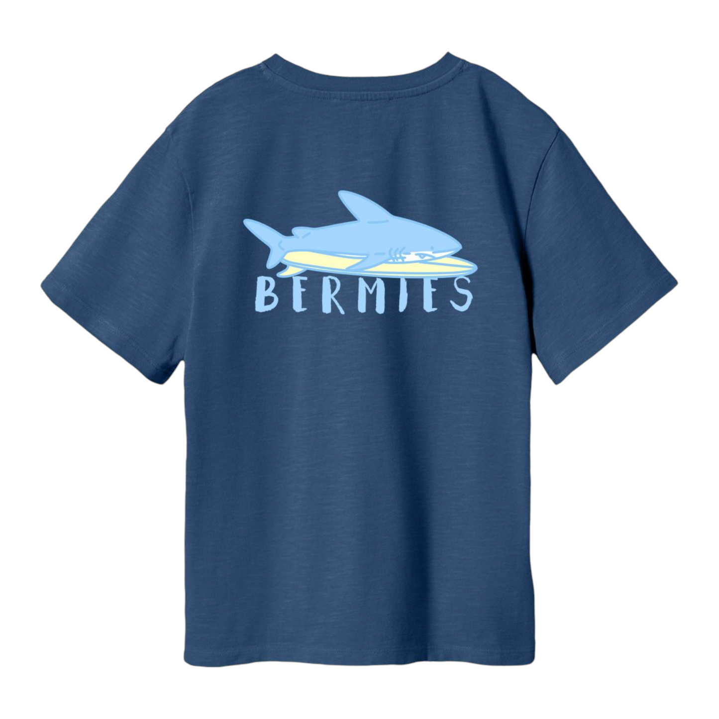 Bermies Shark Table Graphic T-shirt