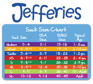 Jefferies Socks Mermaid Crew Socks- 6 Pair Pack