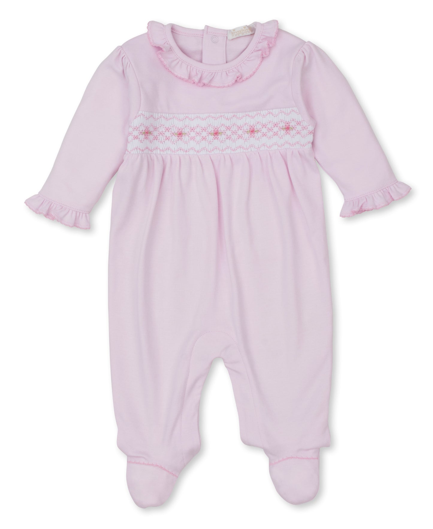 Kissy Kissy CLB Hand Smocked Footie