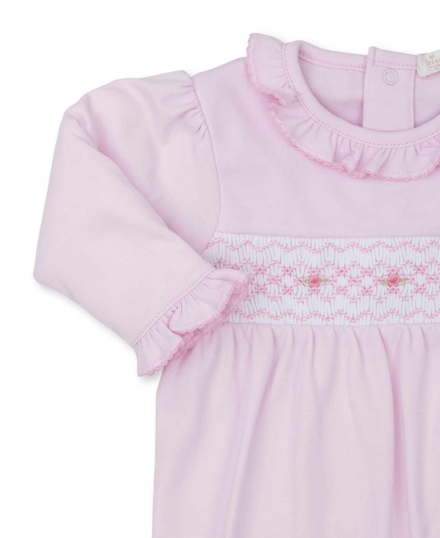 Kissy Kissy CLB Hand Smocked Footie