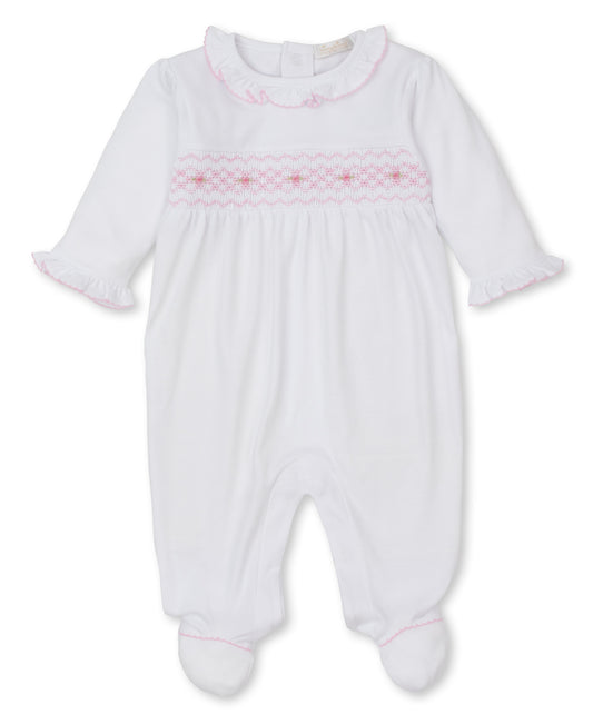 Kissy Kissy CLB Hand Smocked Footie