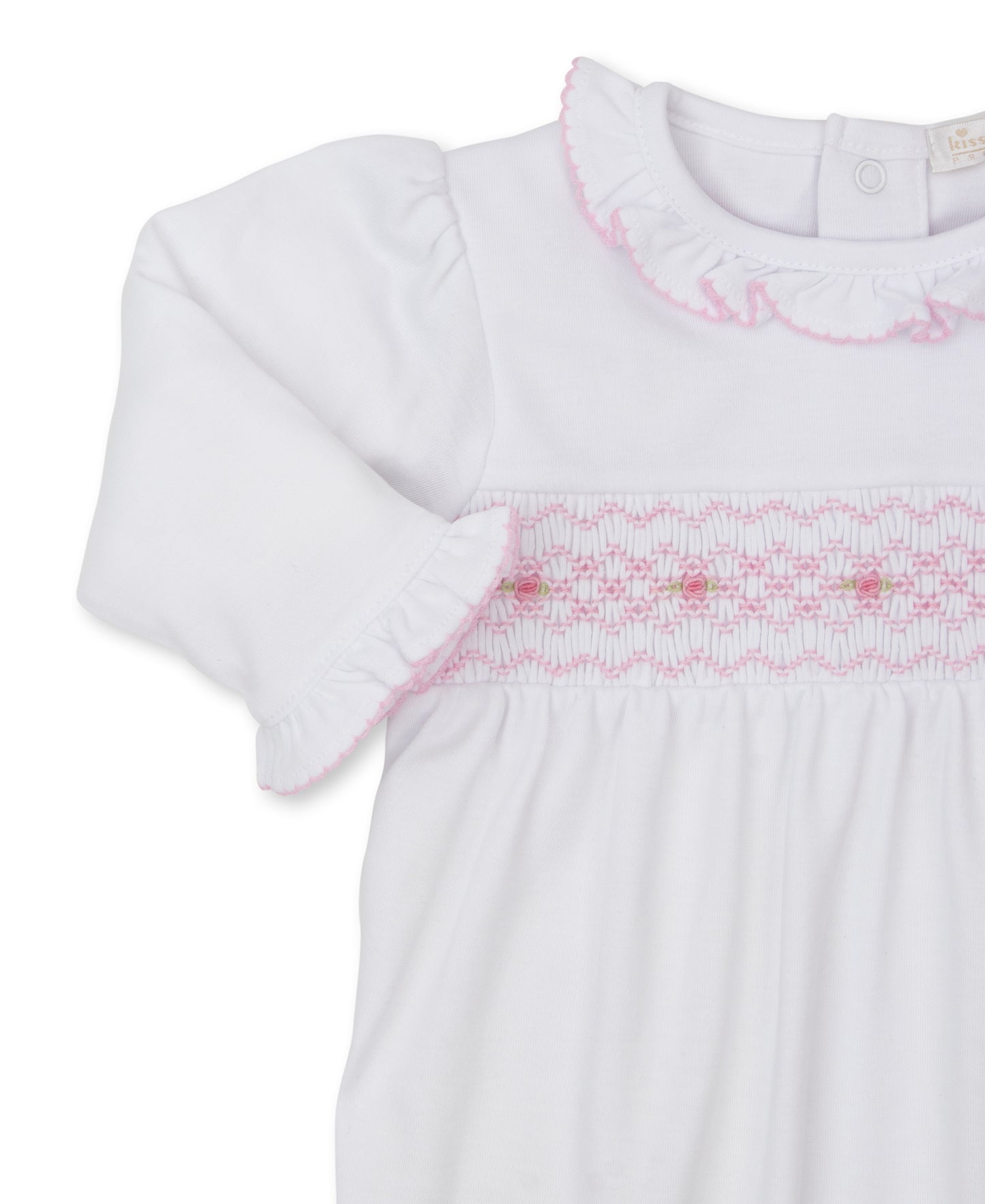 Kissy Kissy CLB Hand Smocked Footie