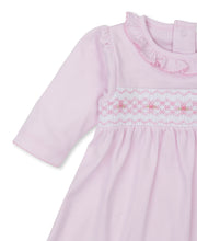 Load image into Gallery viewer, Kissy Kissy CLB Hand Smocked Dress Set