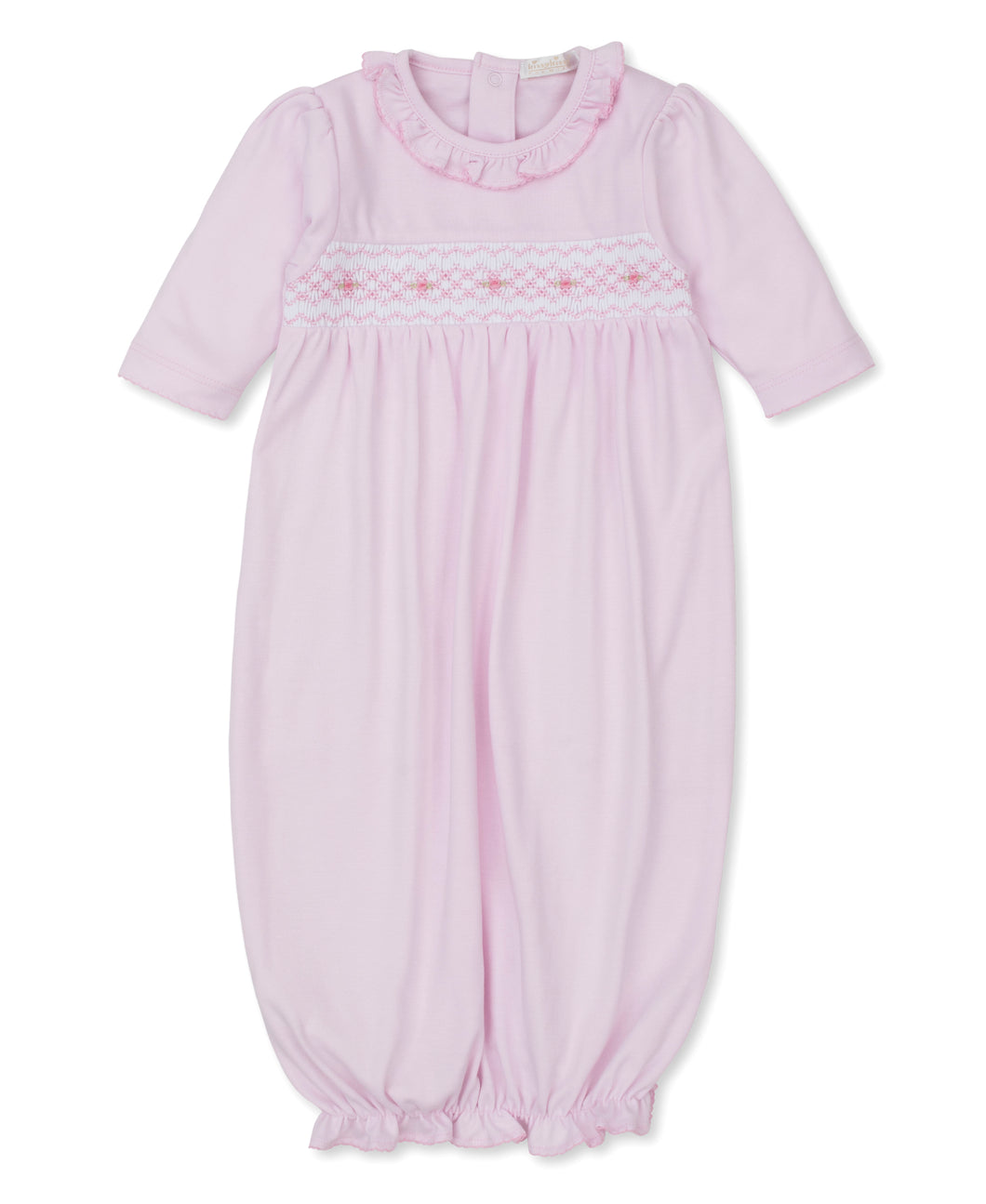 Kissy Kissy CLB Fall 23 Hand Smocked Sack Gown