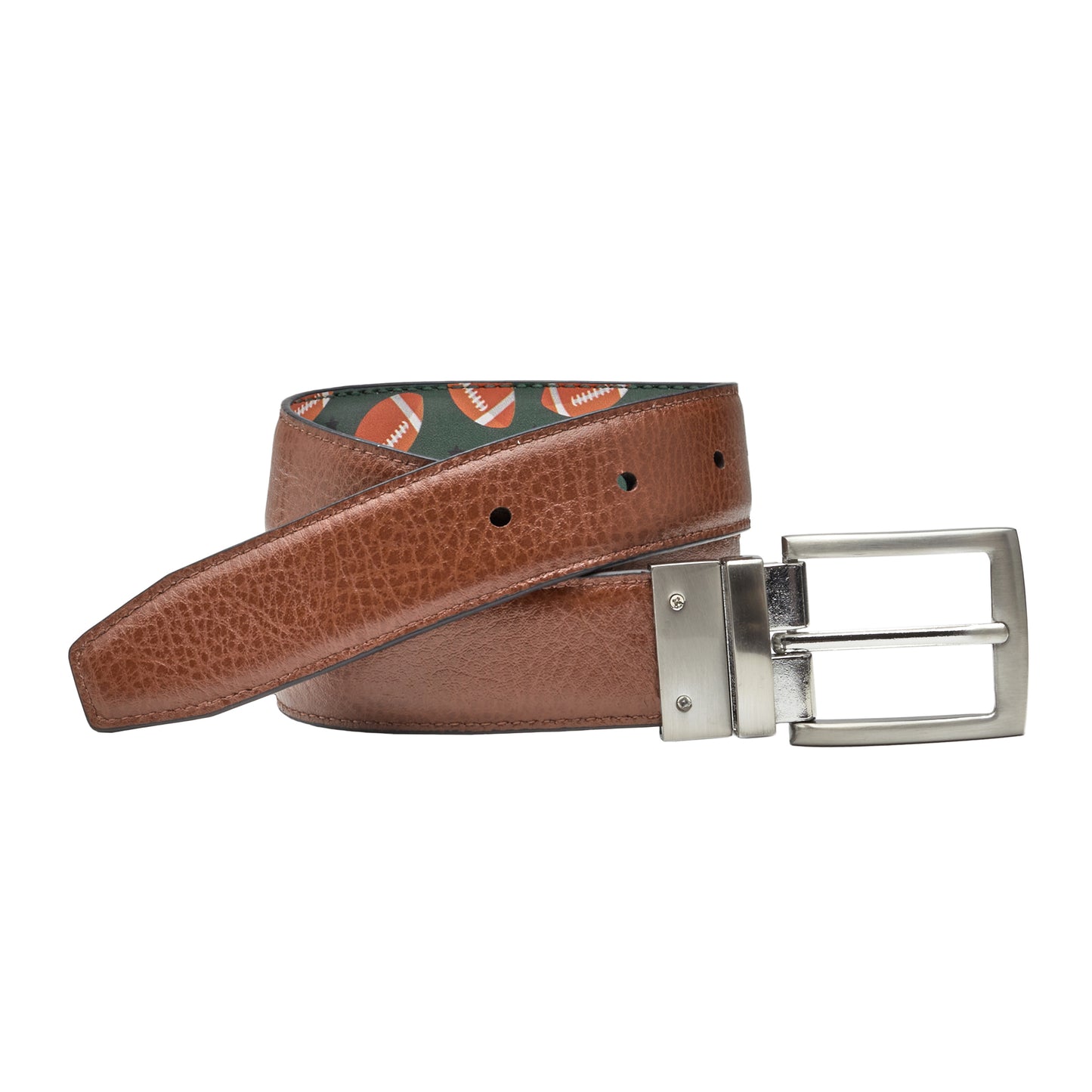 Johnston &  Murphy Reversible Football Belt