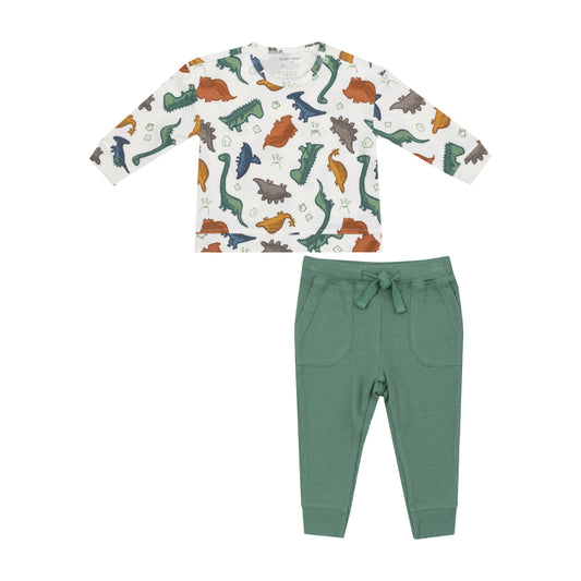 Angel Dear Dino Sweatshirt Set