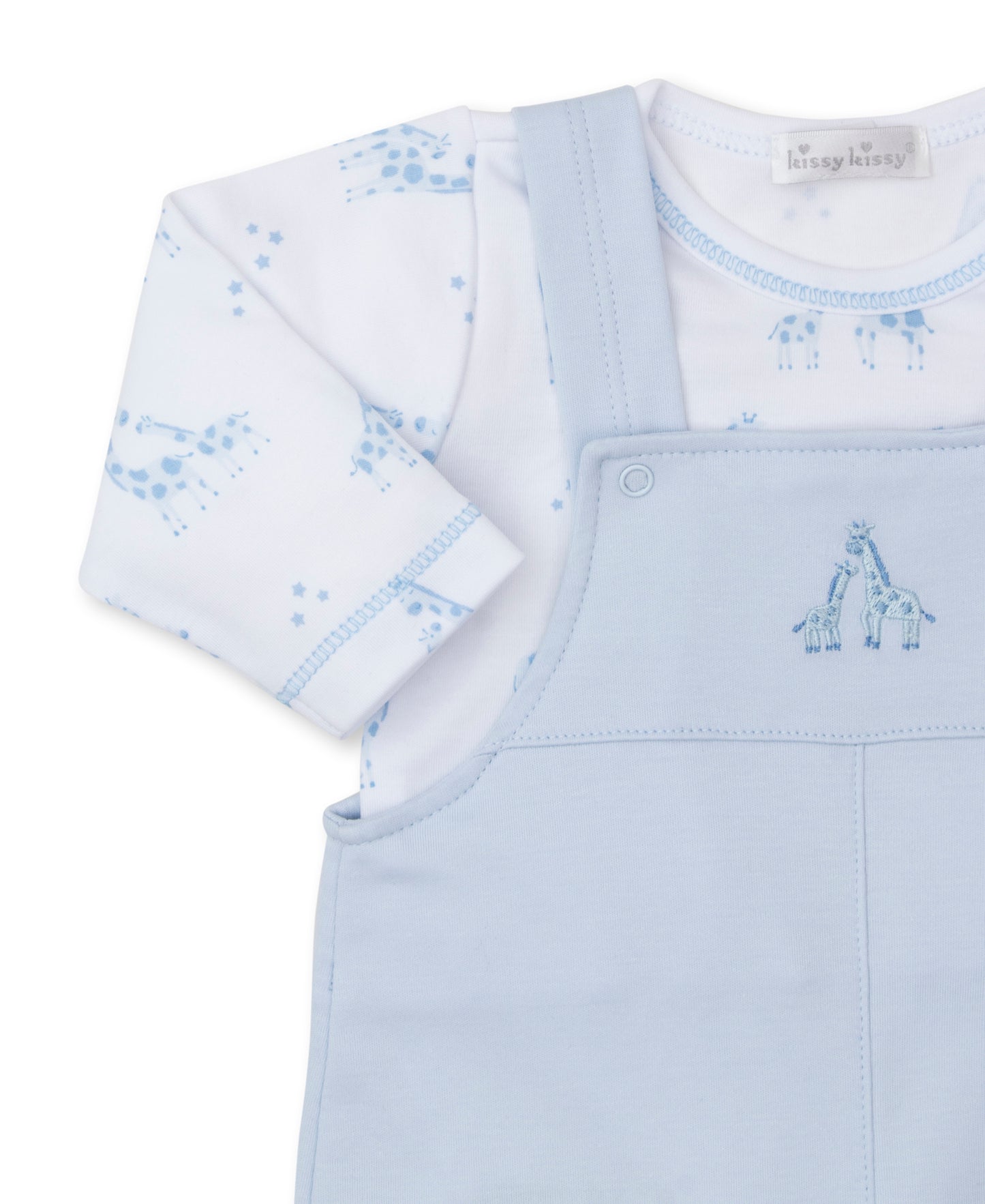 Kissy Kissy Giraffe Glee Overall Set