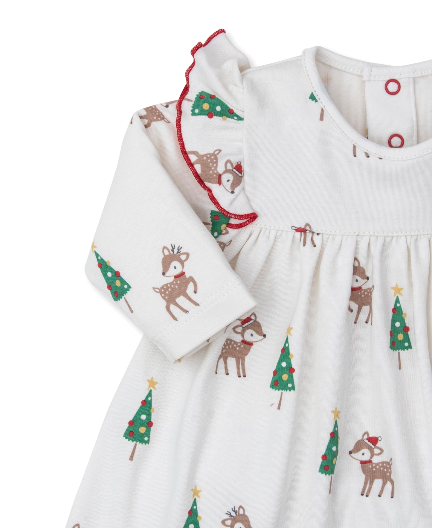 Kissy Kissy Christmas Deer Cheer Dress Set