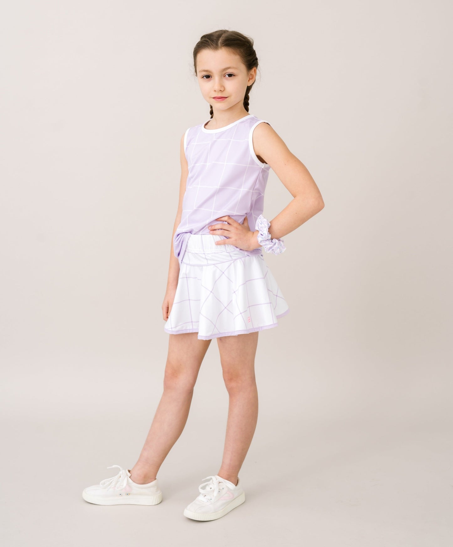 Set Athletics Quinn Willington Windowpane Skort