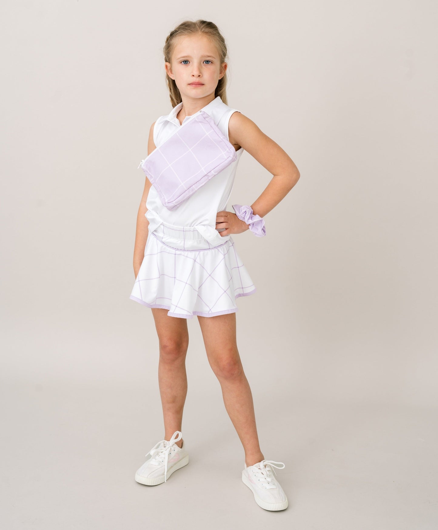 Set Athletics Quinn Willington Windowpane Skort