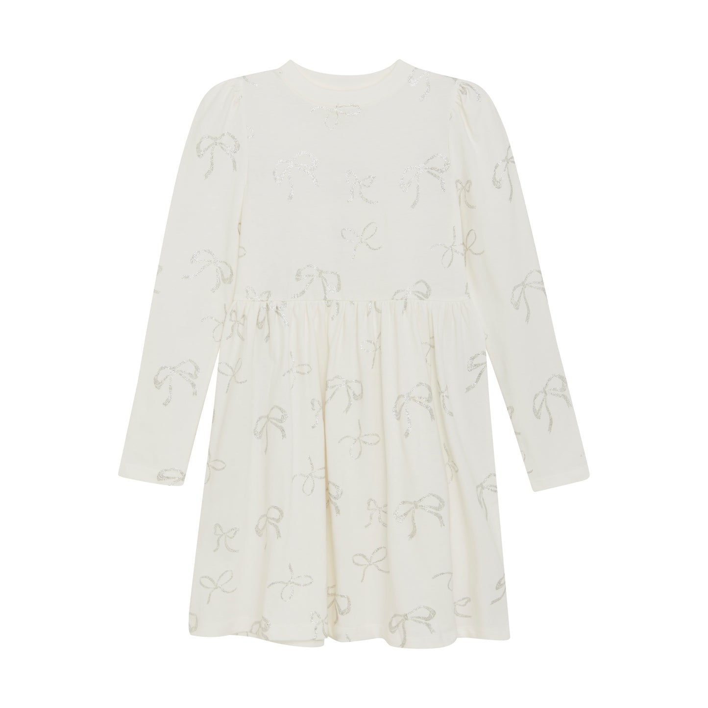 Creamie Bow Jersey Dress