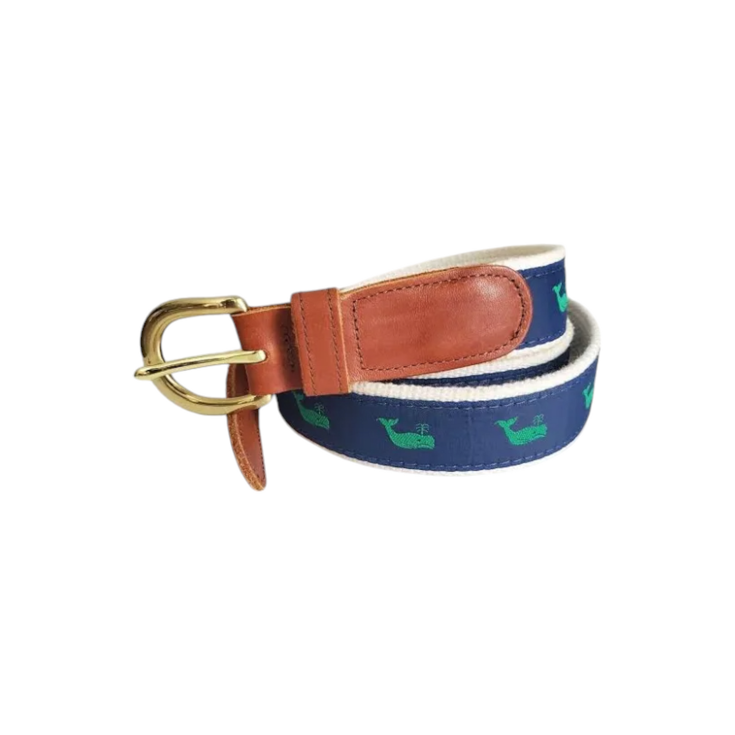 Preston Belts Whale Ribbon Belt