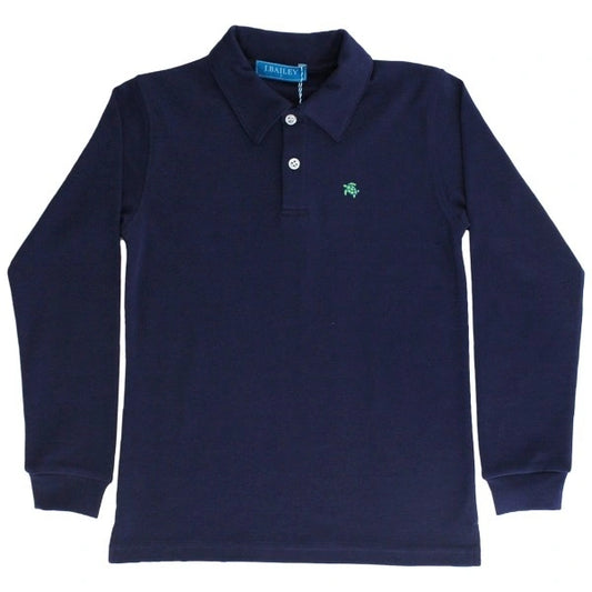 Bailey Boys Harry Long Sleeve Polo