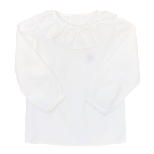 Bailey Boys Button Back Shirt with Ruffle