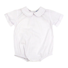Load image into Gallery viewer, Bailey Boys Button Back Boys Short Sleeve Piped Onesie
